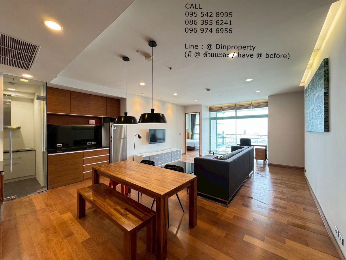 picture For Rent Chatrium Riverside ,2Bed  Condominium, Soi. Charoen Krung 70 ,near  Sherwberry International School),Bts Saphan taksin - 1/7