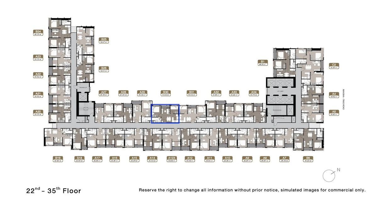 picture FOR RENT  :  YL170211 :  ( Noble NUE Mega Plus Bangna ) - 9/10