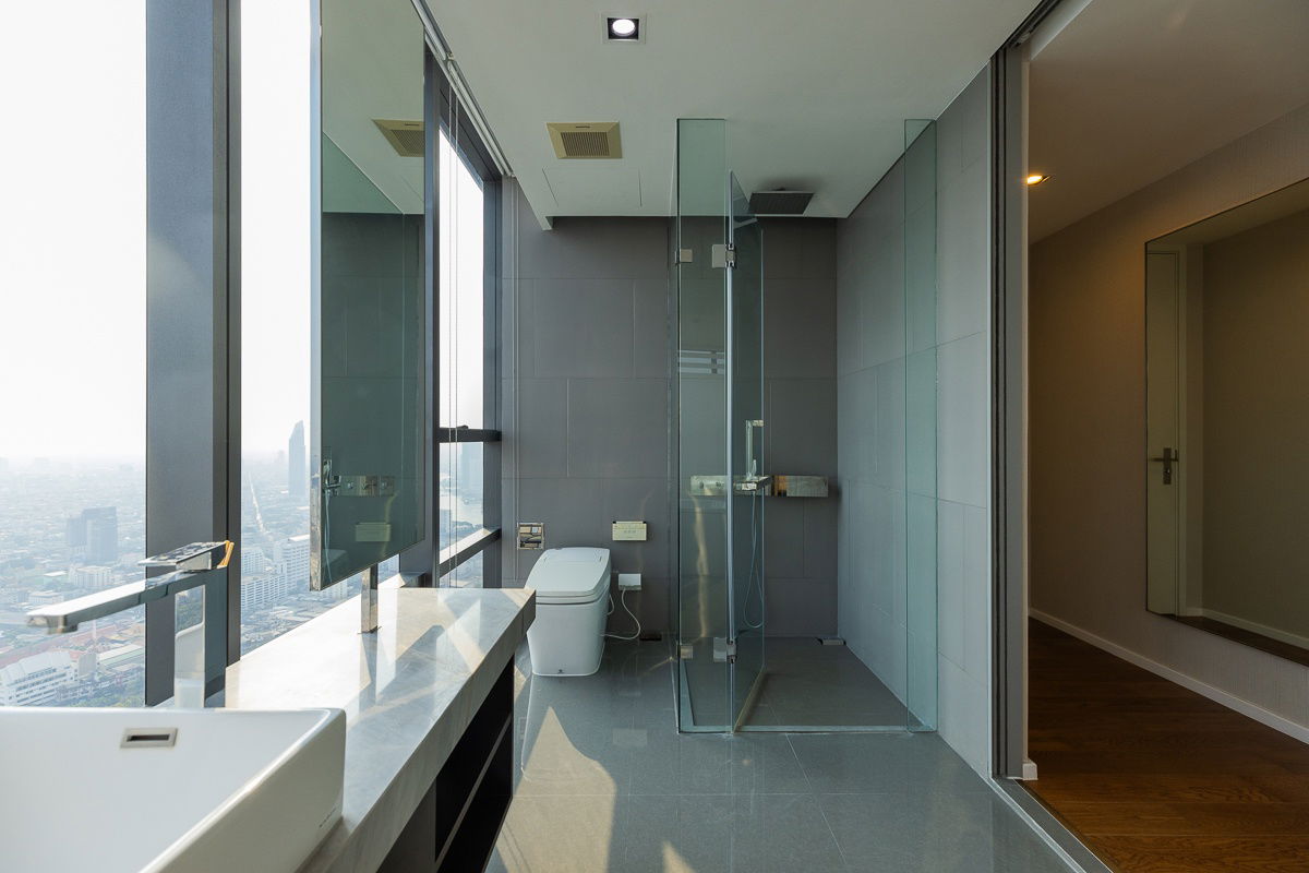 picture The Bangkok Sathorn 2 Bed 2 Bath area 123 sqm. Close to BTS Surasak *Rent 150,000 THB per month #CODE0572 - 9/13