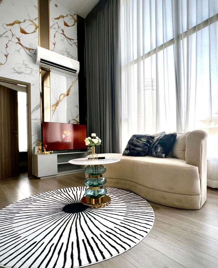 picture rent: Knightsbridge Space Sukhumvit - Rama 4, duplex room, beautiful,  ready to move in, near BTS Phra Khanong. Interested, add Line @841qqlnr - 2/27