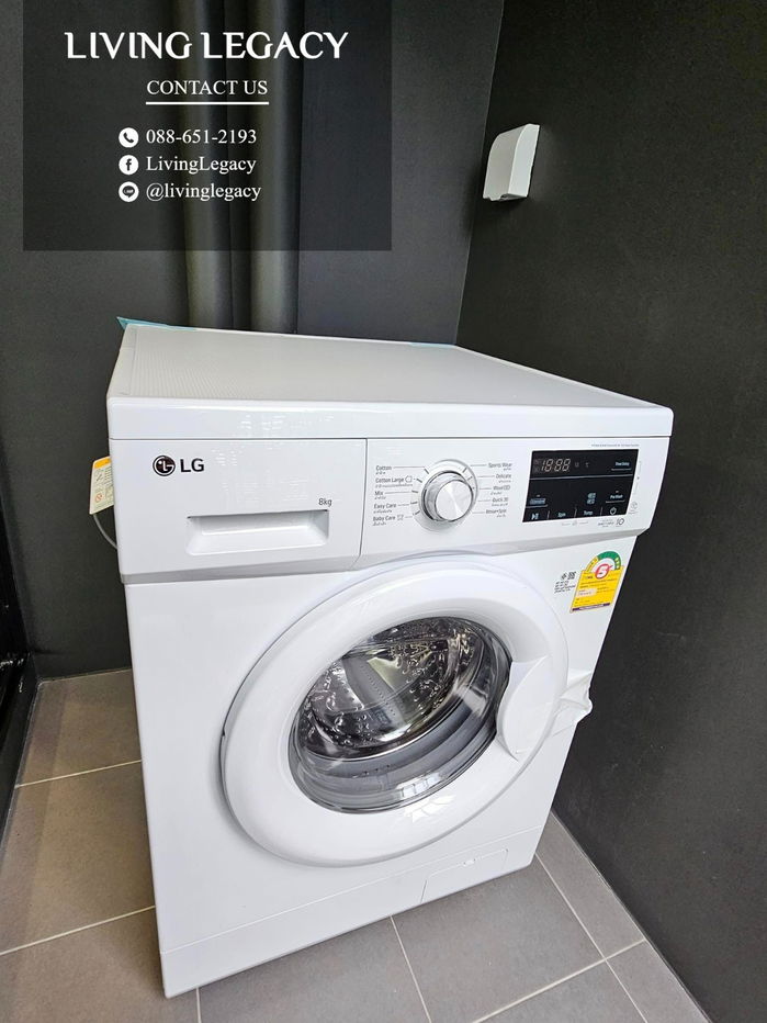 รูป SGAVH4 ให้เช่าคอนโด Atmoz Oasis Onnut 24 ตร.ม. ชั้น 2 ตึก E line id : @livinglegacy - รูปที่ 9/12