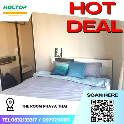 คอนโดให้เช่า : #Z1764💥040868🔥ให้เช่าคอนโด The Room Phaya Thai