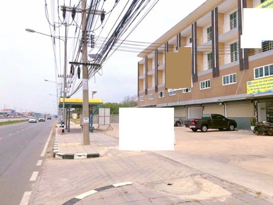 picture PTT Rama 2 Km.35 Thonburi-Pak Tho Samut Sakhon Hospital 3.6 km.  4-story commercial bu - 8/8