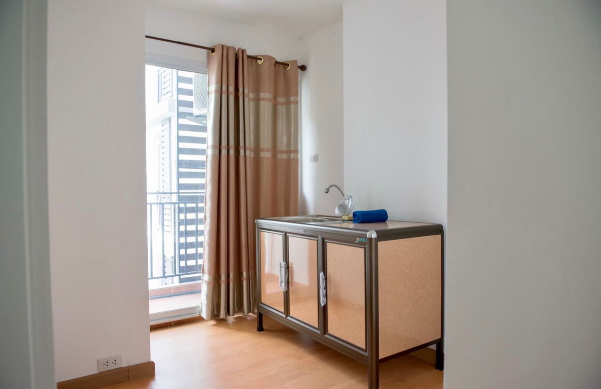 รูป code : B14 ให้เช่าคอนโด เดอะ คริสตัล คอนโด 2 เรวดี (The Crystal Condo 2 Rewadee) | ห้องเฟอร์ครบ ใกล้แยกติวานนท์ เดินทางสะดวก ใกล้ MRT แยกติวานนท์ - รูปที่ 3/12