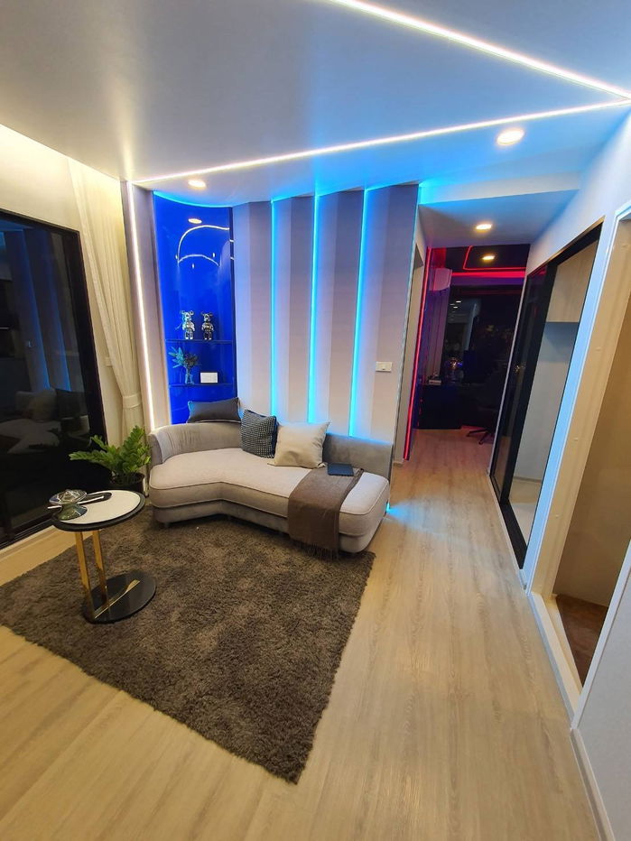 picture Selling down payment, no additional charges, Origin Play Bang Khun Non, pets allowed, large room, corner room, discount 2 hundred thousand baht. - 3/12