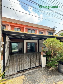 #ให้เช่าทาวน์เฮาส์2ชั้น หลังใหญ่ 20ตรว. พฤกษา79 ลำลูกกา คลอง3 บ้านอยู่ต้นโครงการเป็นไซด์ใหญ่ของโครงการ
