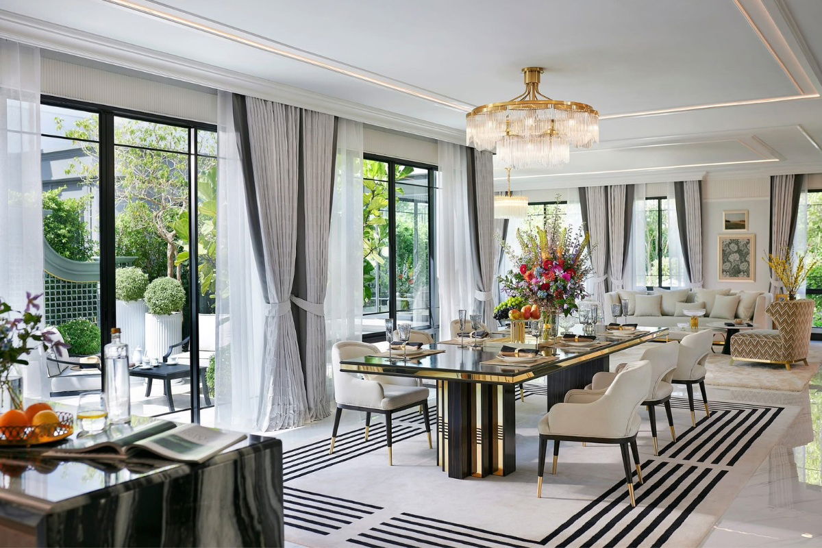 รูป บ้านเดี่ยว Modern Art Deco สไตล์หรู พร้อมเฟอร์ครบ จากแสนสิริ - รูปที่ 4/7