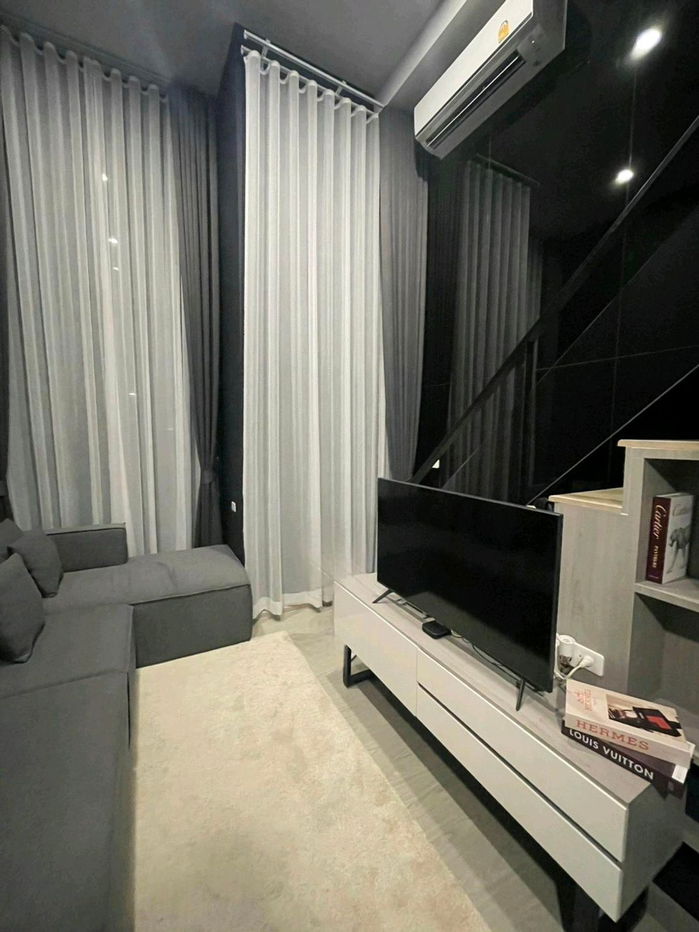 picture Duplex 2-storey, full furnished Condo 33 sqm. Origin Plug & Play Ramkhamhaeng Triple Station (Soi 103) Next to 3 Lines BTS/MRT. - 2/14