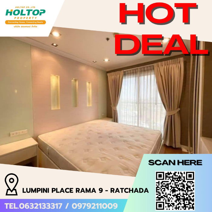 picture #R5512 🎉 040868 Condo for rent  Lumpini Place Rama 9 - Ratchad - 1/18