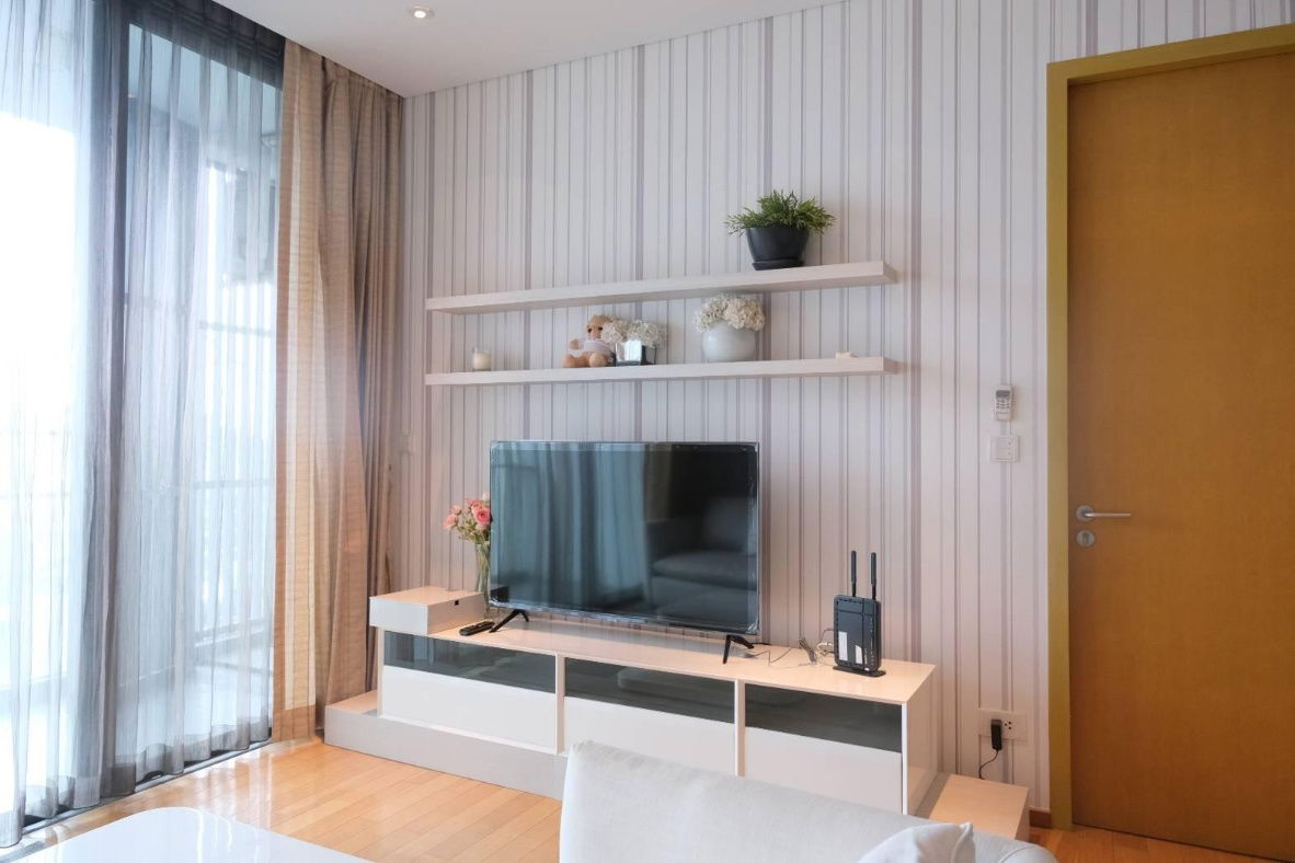 รูป Aequa Sukhumvit 49 ห้องนี้เลี้ยงสัตว์ได้ ♥ ขนาด 60 ตรม. ห้องใหญ่ สไตล์มินิมอล สนใจนัดชมโทรได้เลยครับ - รูปที่ 4/9