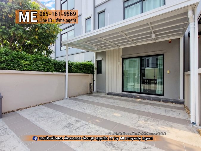 3-bed townhouse for rent, 136 sqm, 18.1 sq wah, Q Prime Sukhumvit 77
