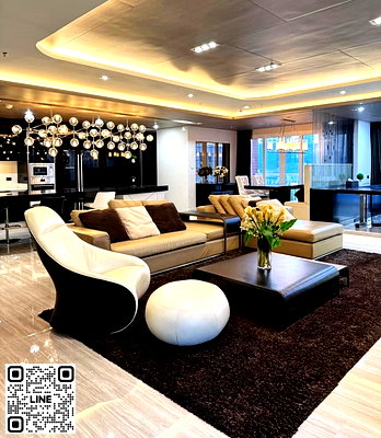 Condos for rent Samitivej Sukhumvit Hospital : 📲Line ID @556ryccg 💎3 Bedroom 240 sqm Floor 20 Citi Smart Sukhumvit18 Fully furnished near BTS Asok, MRT Sukhumvit, Terminal21, Benchakitti Park