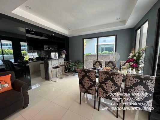 รูป [ให้เช่า] หมู่บ้าน ภัสสร วงแหวน - รามอินทรา / 4 ห้องนอน 5 ห้องน้ำ / 65 ตรว. 280 ตรม. **97,000** บ้านเดี่ยว 3 ชั้นตกแต่งสวยหรู ใกล้ห้างแฟชั่น ไอซ์แลนด์ - รูปที่ 4/16