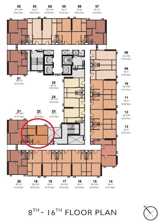 picture Down payment sale Origin Play Bang Khun Non, wide balcony, cheap price, discount 2 hundred thousand baht - 1/7