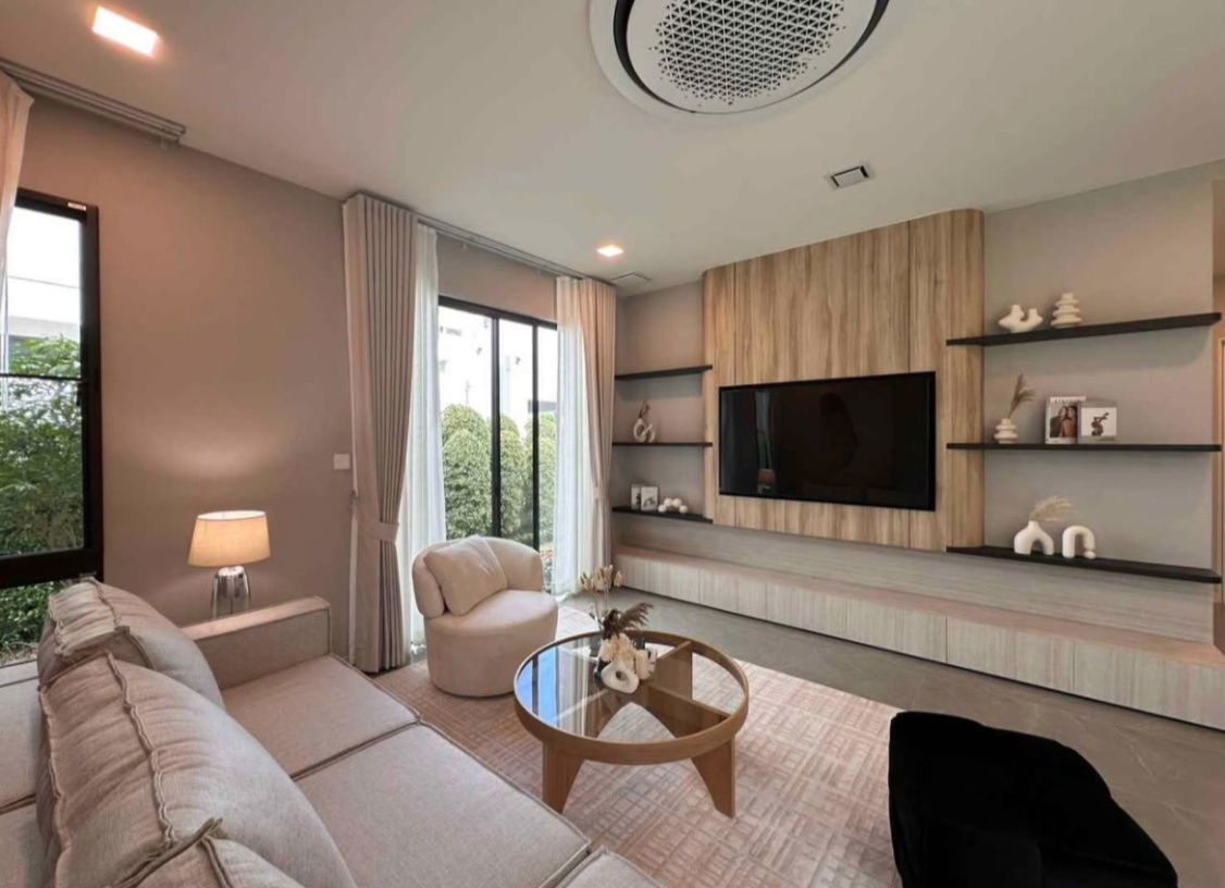 รูป P0192 บ้านเดี่ยวหรูให้เช่า – โครงการมัณฑนา บางนา กม.15 (Mantana Bangna Km.15) - รูปที่ 6/13