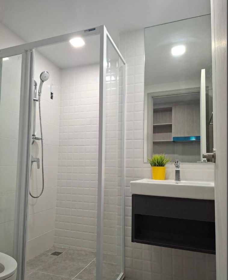 picture rent: Kave Seed Kaset, beautiful, cheap, ready to move in, near BTS Kasetsart University. Interested? Add me on Line @841qqlnr - 4/5