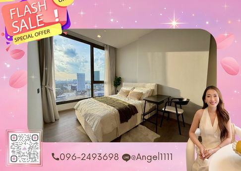 ✨🦄 Ready to move 🦄✨ The Crest Park Residences เฟอร์ครบจบในที่เดียว โทร 096-2493698 (TCR0166)
