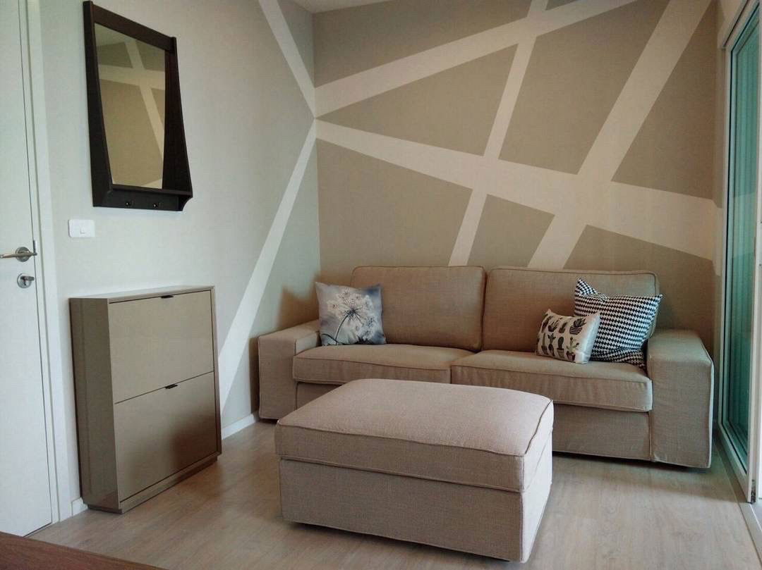 picture For Rent Aspire Sathorn-Thapra fully furnished 30 sqm. only 12,000 per month - 2/9