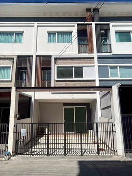 📍ให้เช่าทาวน์โฮม 3 ชั้น | 3 ห้องนอน 3 ห้องน้ำ โครงการ พาทิโอ้ วงแหวน–อ่อนนุช 🔥 เช่า 20,000 บาท/เดือน   เพียง15นาทีถึงสนามบินสุวรรณภูมิ