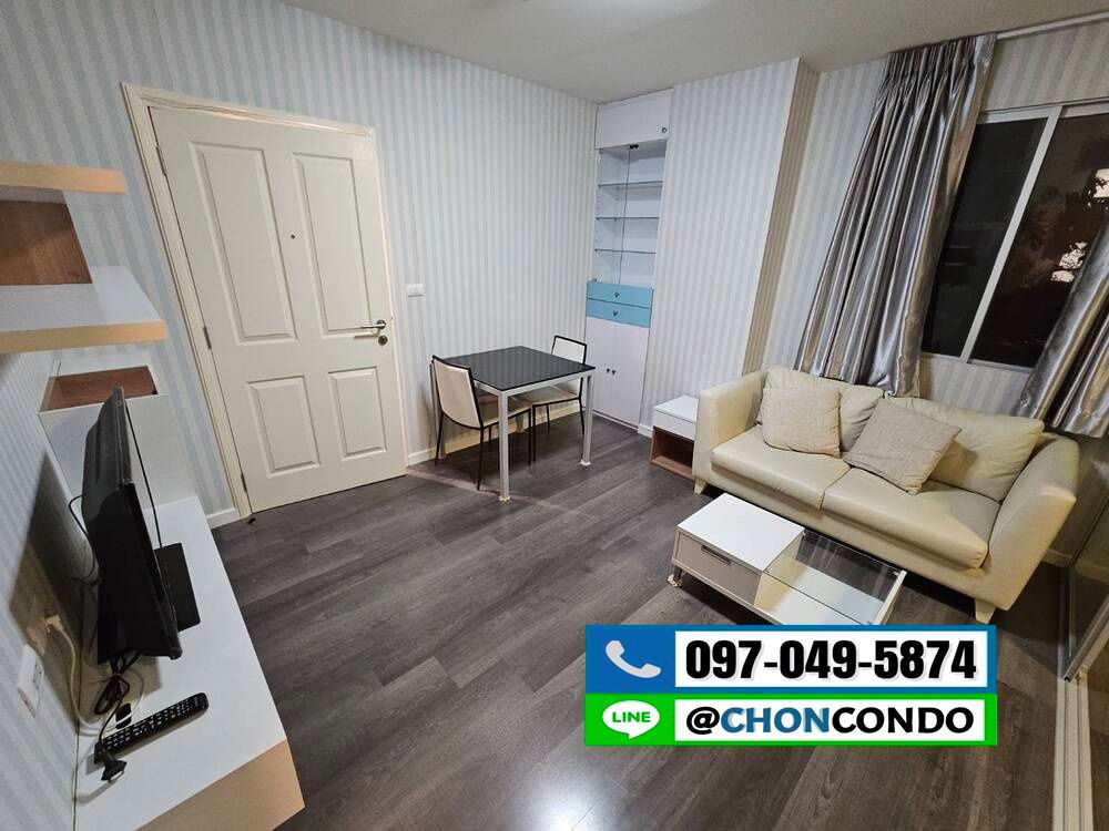 รูป DCondo ดีคอนโด ชั้น3 ตึกA  ---------------ห้องมุม--------------------Tel 097-049-5874 (Line: @choncondo มี@ด้วย) - รูปที่ 6/14