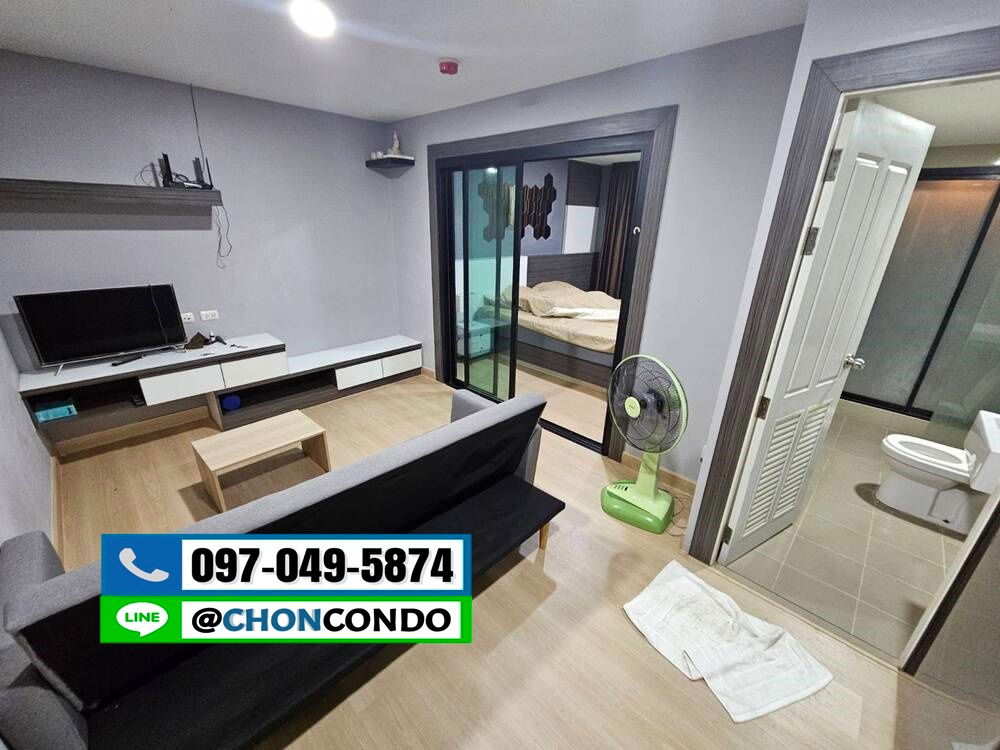 รูป Living Avenue ตึกB ชั้น4 บางแสน -------------------Tel 097-049-5874 (Line: @choncondo มี@ด้วย) - รูปที่ 7/12