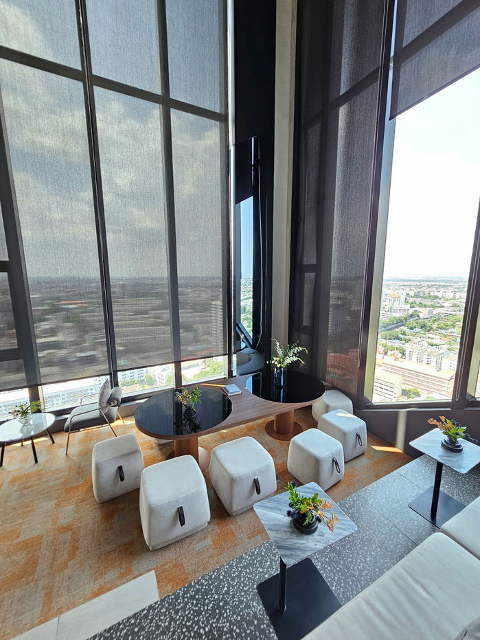 picture Duplex 2-storey, full furnished Condo 33 sqm. Origin Plug & Play Ramkhamhaeng Triple Station (Soi 103) Next to 3 Lines BTS/MRT. - 10/14