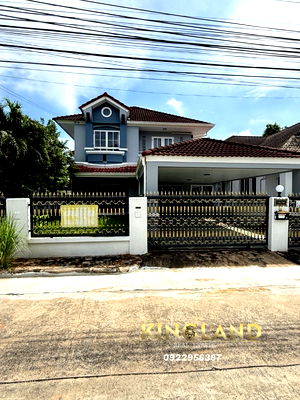 Houses for rent ถนนคู้บอน : Detached house for rent, Arena Park Village, Chuan Chuen City, Kubon 27, 4 bedrooms, 2 bathrooms, 2 floors,  rental price 22900 /month 