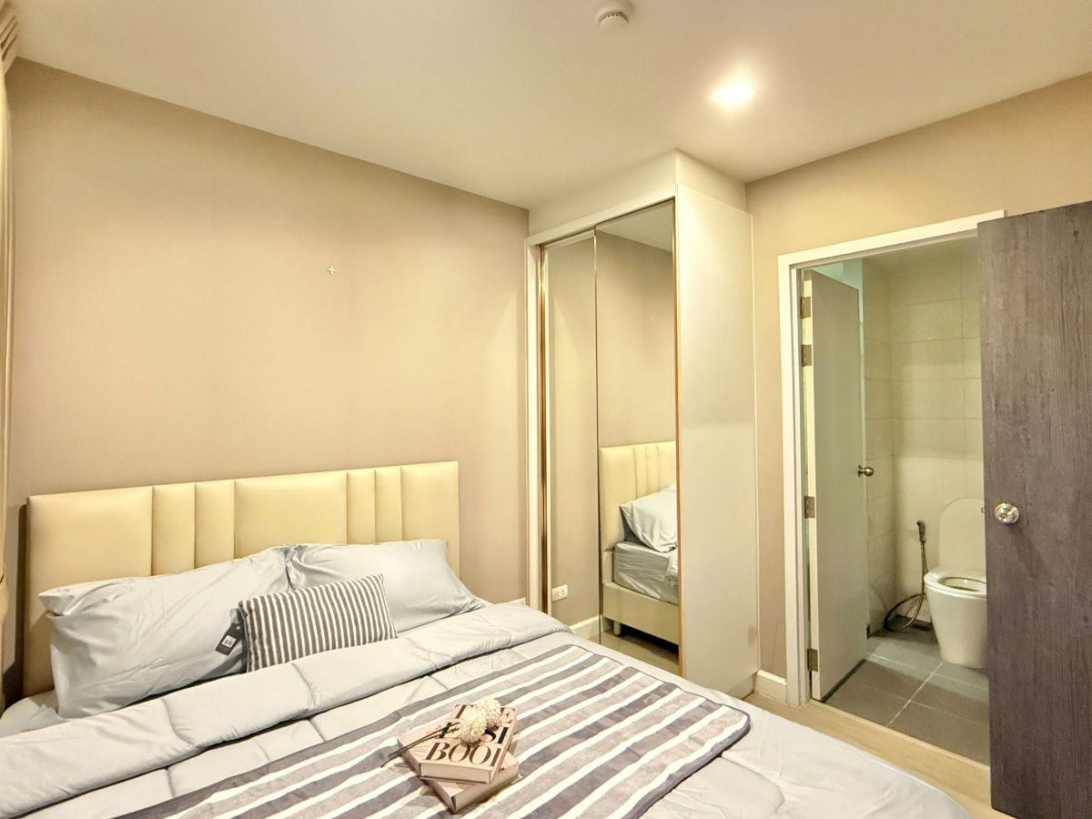 รูป 🟢For Rent🟢Metroluxe Riverfront รัตนาธิเบศร์ห้องสวย เฟอร์ครบ 📱ADD LINE @nathong97 (ตอบ ⚡ 24 Hr) P781 - รูปที่ 4/16