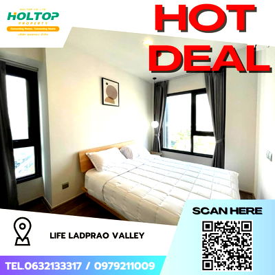 Condos for rent : #Z1769💥040868🔥 Condo for rent: Life Ladprao Valley