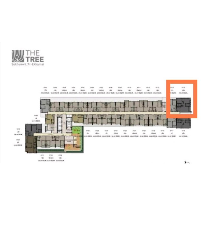 picture [RENT]  ⚡🌈E80805 The Tree Sukhumvit 71 - Ekamai ⚡🌈 LINE: @theagentpro (Please include “@”) - 6/12