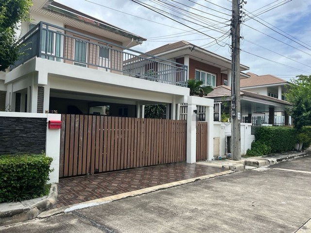 รูป HU6672 ขายบ้านเดี่ยว บ้านบุญโต 99 นนทบุรี - รูปที่ 2/8