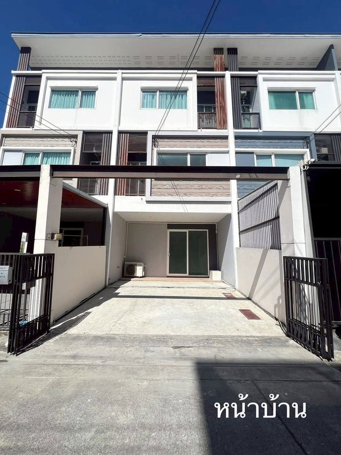 รูป 📍ให้เช่าทาวน์โฮม 3 ชั้น | 3 ห้องนอน 3 ห้องน้ำ โครงการ พาทิโอ้ วงแหวน–อ่อนนุช 🔥 เช่า 20,000 บาท/เดือน   เพียง15นาทีถึงสนามบินสุวรรณภูมิ - รูปที่ 15/15