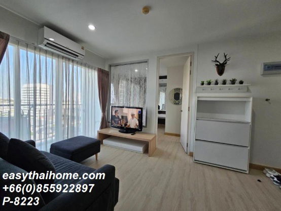 รูป P-8223 ให้เช่า คอนโด เดอะ พาร์คแลนด์ ศรีนครินทร์ เลคไซด์ Bang Phli District, Samut Prakan พร้อมอยู่ ราคาถูก Line Id @easythaihome 085-592-2897 - รูปที่ 10/11
