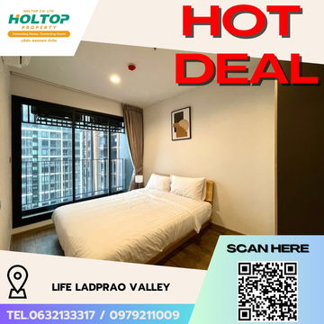 #R5507 🎉 040868 ให้เช่าคอนโด Life Ladprao Valley 