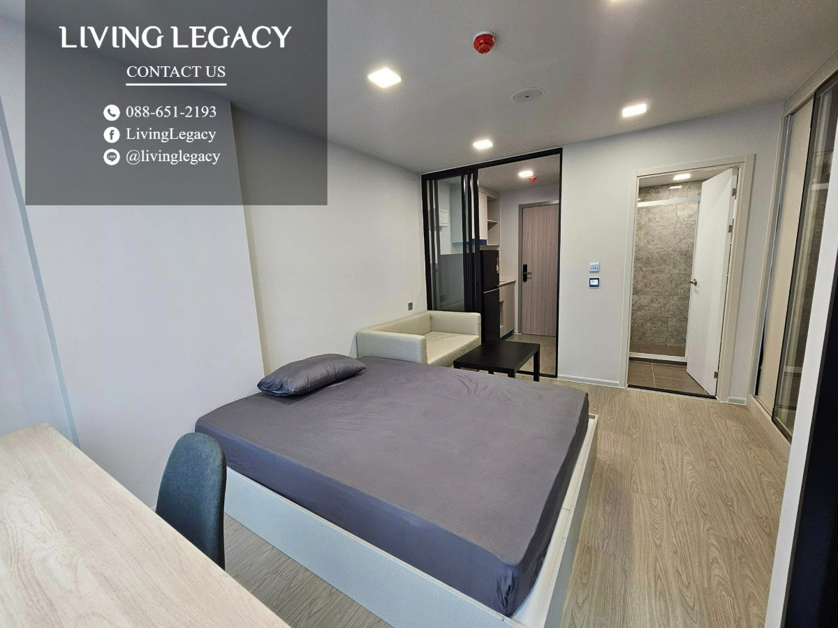 รูป SGAVH4 ให้เช่าคอนโด Atmoz Oasis Onnut 24 ตร.ม. ชั้น 2 ตึก E line id : @livinglegacy - รูปที่ 4/12