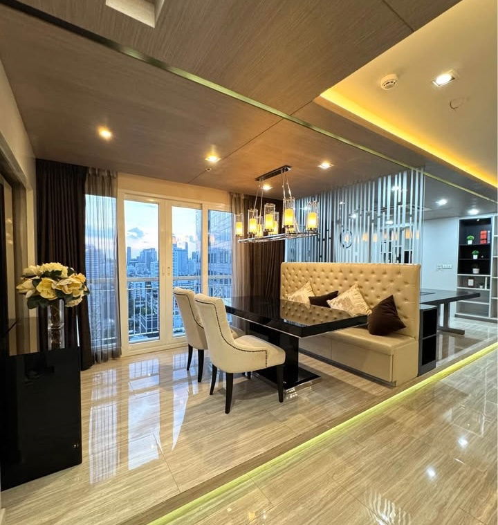 picture 📲Line ID @556ryccg 💎3 Bedroom 240 sqm Floor 20 Citi Smart Sukhumvit18 Fully furnished near BTS Asok, MRT Sukhumvit, Terminal21, Benchakitti Park - 3/16