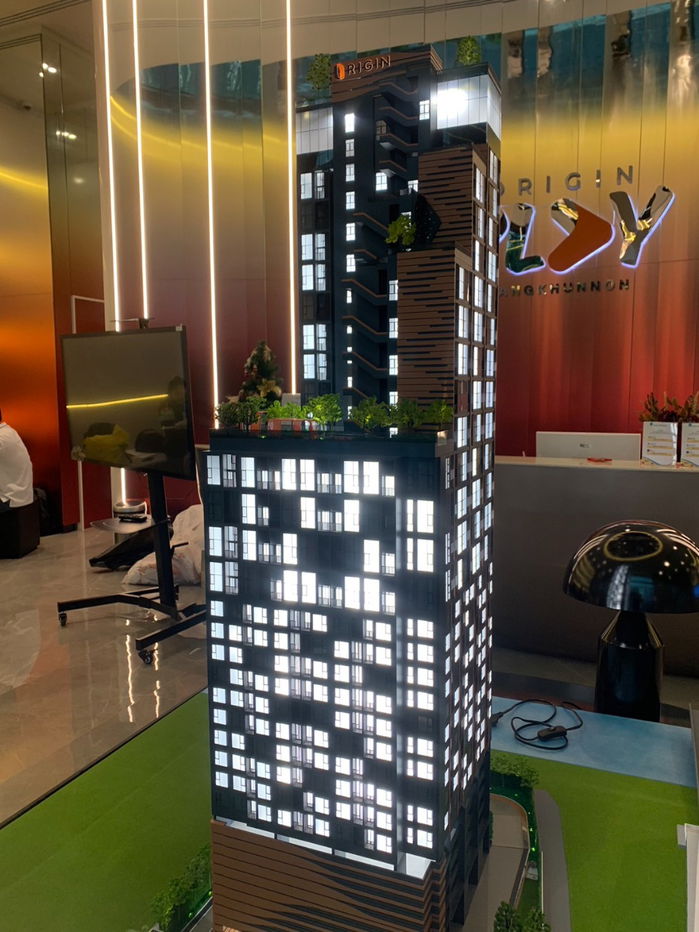 picture Selling down payment, no additional charges, Origin Play Bang Khun Non, pets allowed, large room, corner room, discount 2 hundred thousand baht. - 10/12