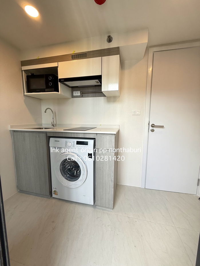 picture 🔥(For rent)🔥 🎉New room never rented out 🌃Condo Origin plug&play nonthaburi station - 8/12