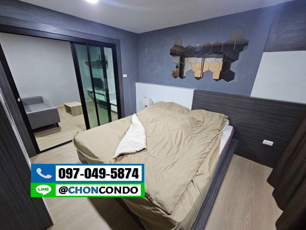 รูป Living Avenue ตึกB ชั้น4 บางแสน -------------------Tel 097-049-5874 (Line: @choncondo มี@ด้วย) - รูปที่ 9/12