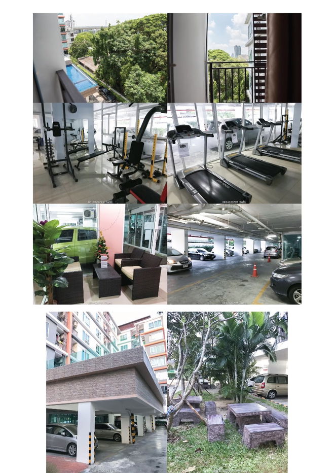 รูป code : B14 ให้เช่าคอนโด เดอะ คริสตัล คอนโด 2 เรวดี (The Crystal Condo 2 Rewadee) | ห้องเฟอร์ครบ ใกล้แยกติวานนท์ เดินทางสะดวก ใกล้ MRT แยกติวานนท์ - รูปที่ 12/12