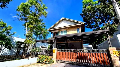 เช่าบ้านเดี่ยว วิทยาลัยเทคนิคราชสิทธาราม : HU6663 บ้านเดี่ยวให้เช่า วิลลาจจิโอ พระราม 2 กรุงเทพมหานคร