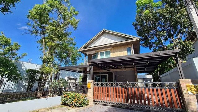 picture Detached House For Rent Villaggio Rama 2 Bangkok - 1/8
