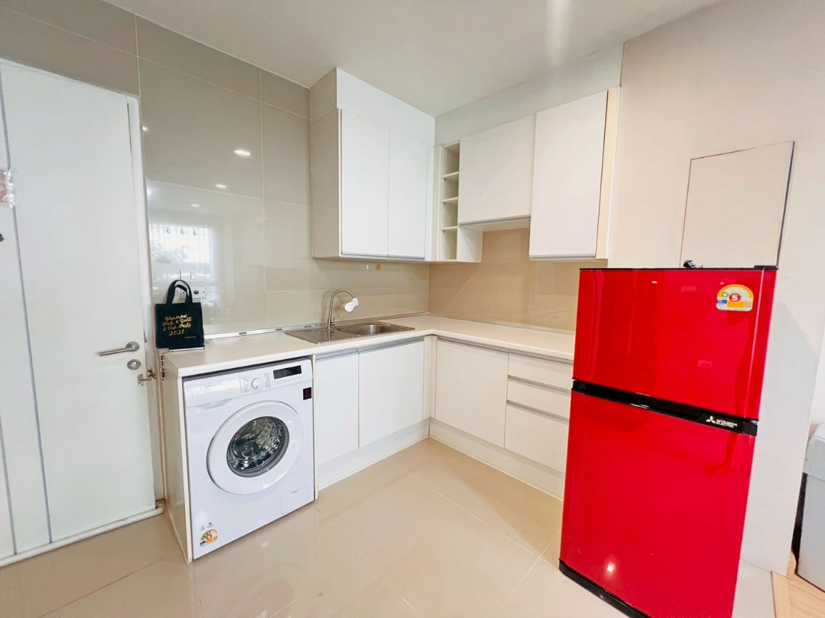 รูป ให้เช่า 1นอนขนาดใหญ่ Happy Condo ลาดพร้าว101 เลี้ยงหมา/แมวได้ มีห้องแต่งตัว 【Line: Yosita828】 - รูปที่ 8/9