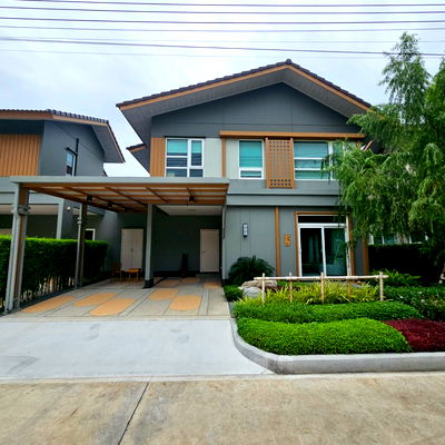 บ้านแฝด รังสิต คลองสาม  : เปิดขาย บ้านตัวอย่างตกแต่งพร้อมเข้าอยู่  โครงการอณาสิริ รังสิต คลอง 3
