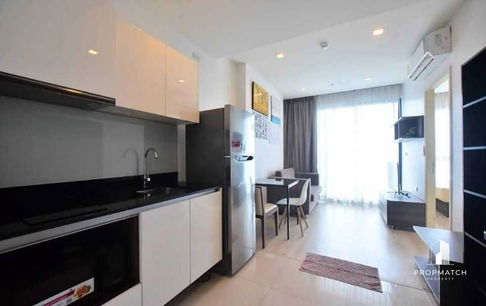✨Flash Deal ✨Quinn Ratchada 17 ( 1Bed 1Bath 35 SQM.) แต่งครบพร้อมอยู่ !! เพียง 21,000 บาทต่อเดือน Tel.0981315848 @propmatch