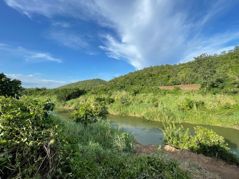 ที่ดินสระบุรีติดแม่น้ำป่าสัก วิวเขา ติดถนน
