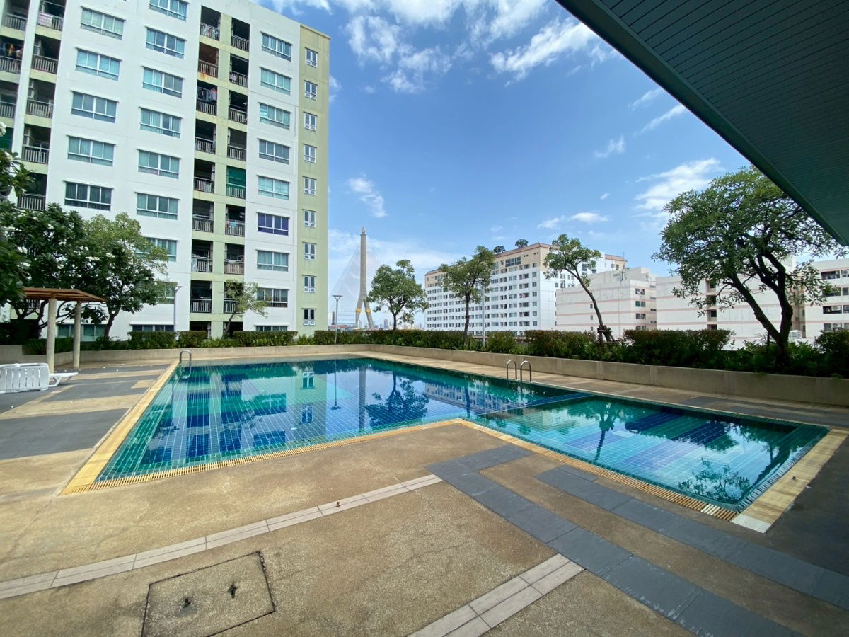 รูป ขายด่วน โครงการ ลุมพินี เพลส พระราม 8 (LUMPINI PLACE RAMA 8) ห้องเปล่า วิวสวนสาธารณะส่วนกลาง เงียบสงบ เข้า-ออกสะดวก - รูปที่ 16/19