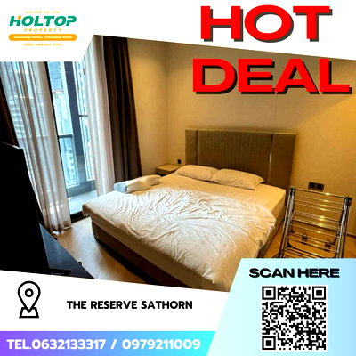 คอนโดให้เช่า : #Z1751💥040868🔥ให้เช่าคอนโด The Reserve Sathorn