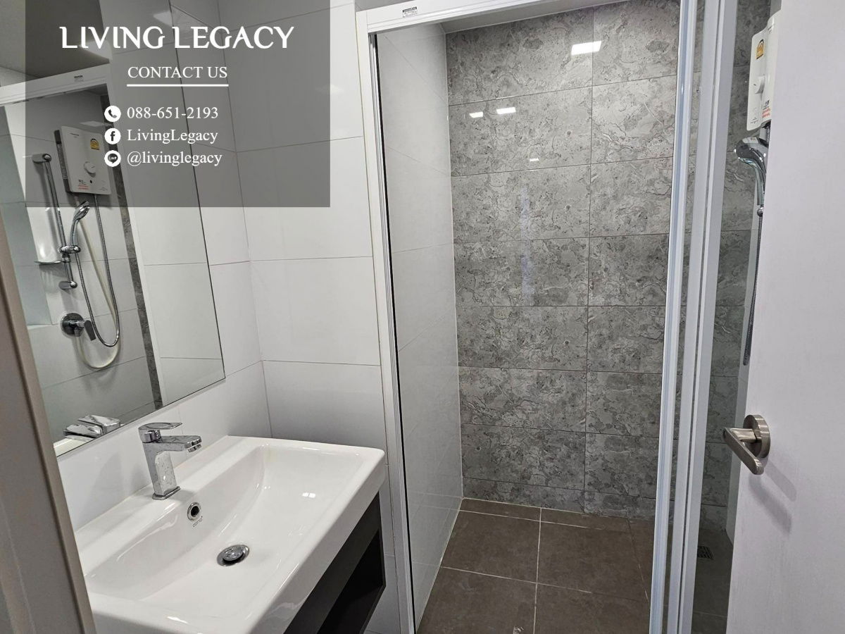 รูป SGAVH4 ให้เช่าคอนโด Atmoz Oasis Onnut 24 ตร.ม. ชั้น 2 ตึก E line id : @livinglegacy - รูปที่ 12/12