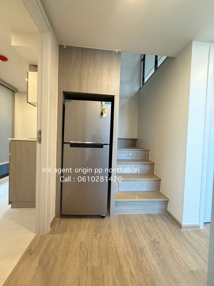 picture 🔥(For rent)🔥 🎉New room never rented out 🌃Condo Origin plug&play nonthaburi station - 5/12